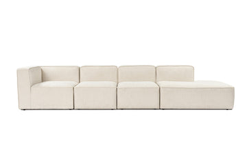 MATT Design | More sofa - 4 moduler, open end
